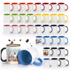 11 Oz Heart-Shaped Handle Color Sublimation Mug