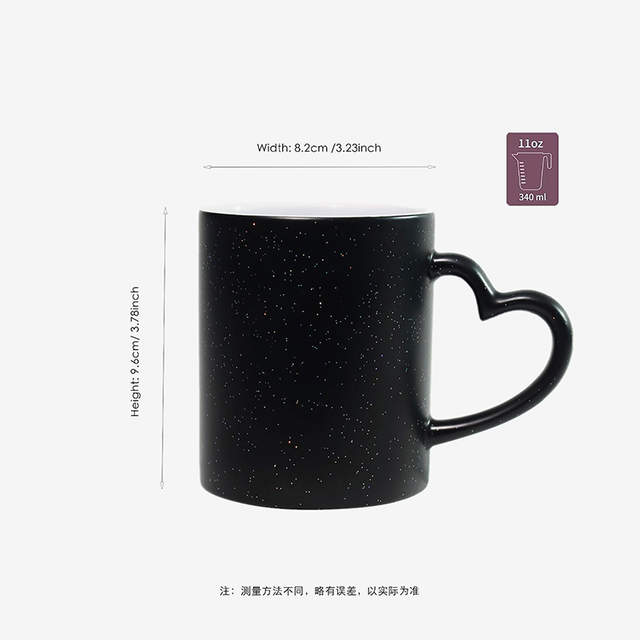 Black ceramic coffee mug wholesale bulk