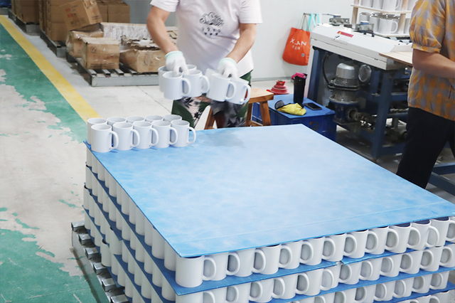 Customer service team custom mug consultation