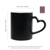 Heart Embraces Starry Words Magic Mug - Magic Starlight Heat Transfer Sublimation Starry Sky Color - Changing Mug