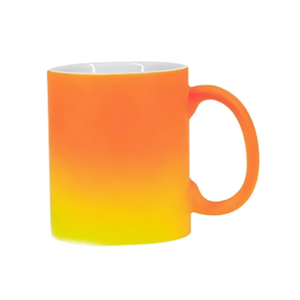Gradient Fluorescent Heat Sublimation Ceramic Mug