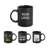 Sublimation Black Print-On-Demand Mugs