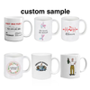 Custom Printing White Sublimation Mug